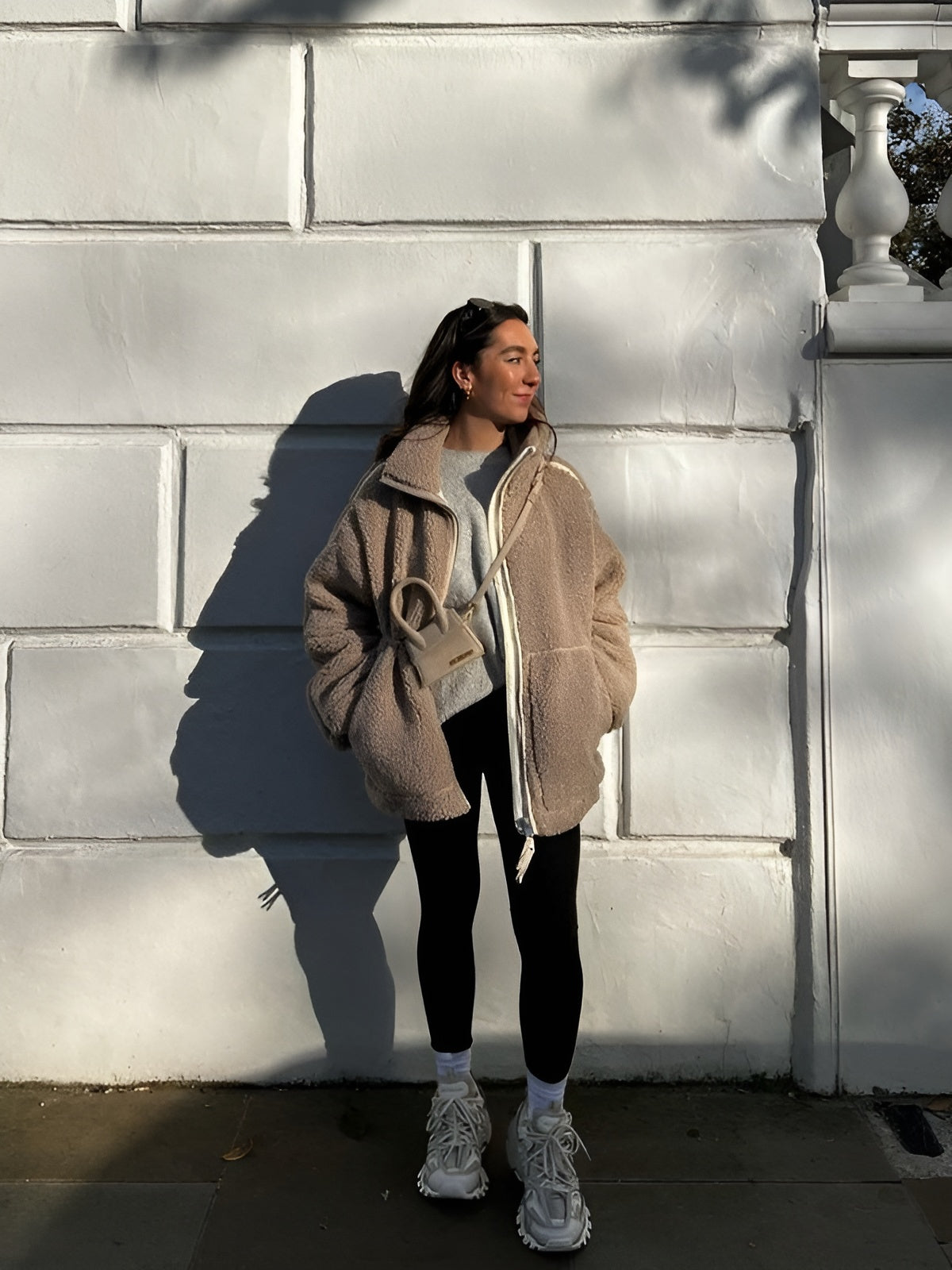 Olivia – Warm Teddy Coat