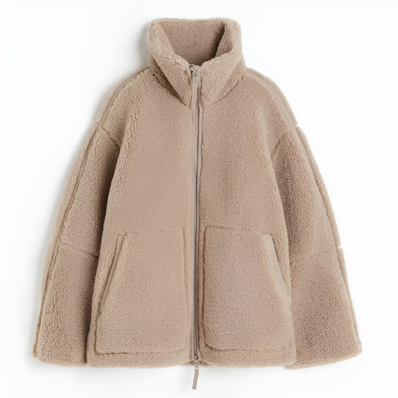 Olivia – Warm Teddy Coat