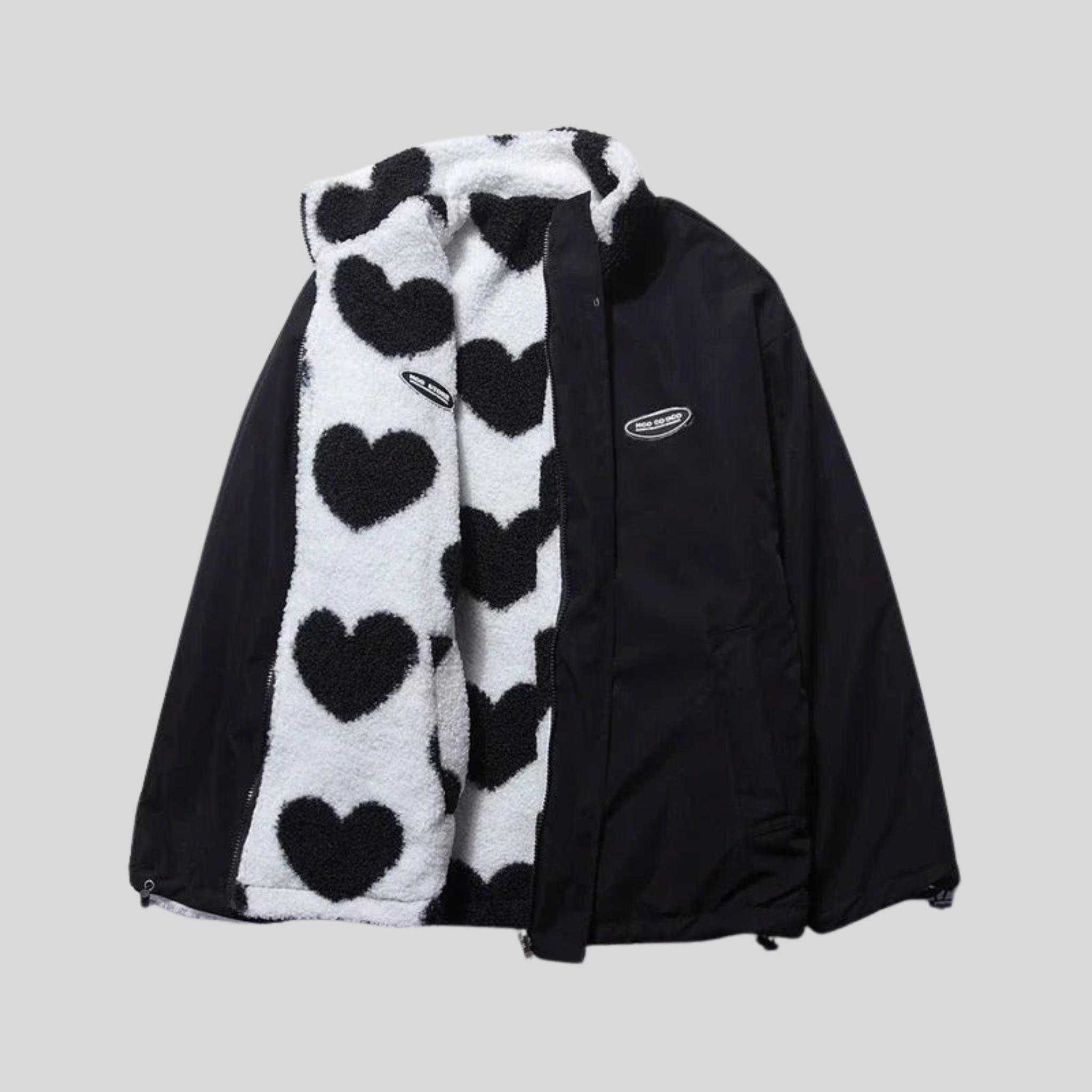 Sabrina - Reversible Heart Jacket
